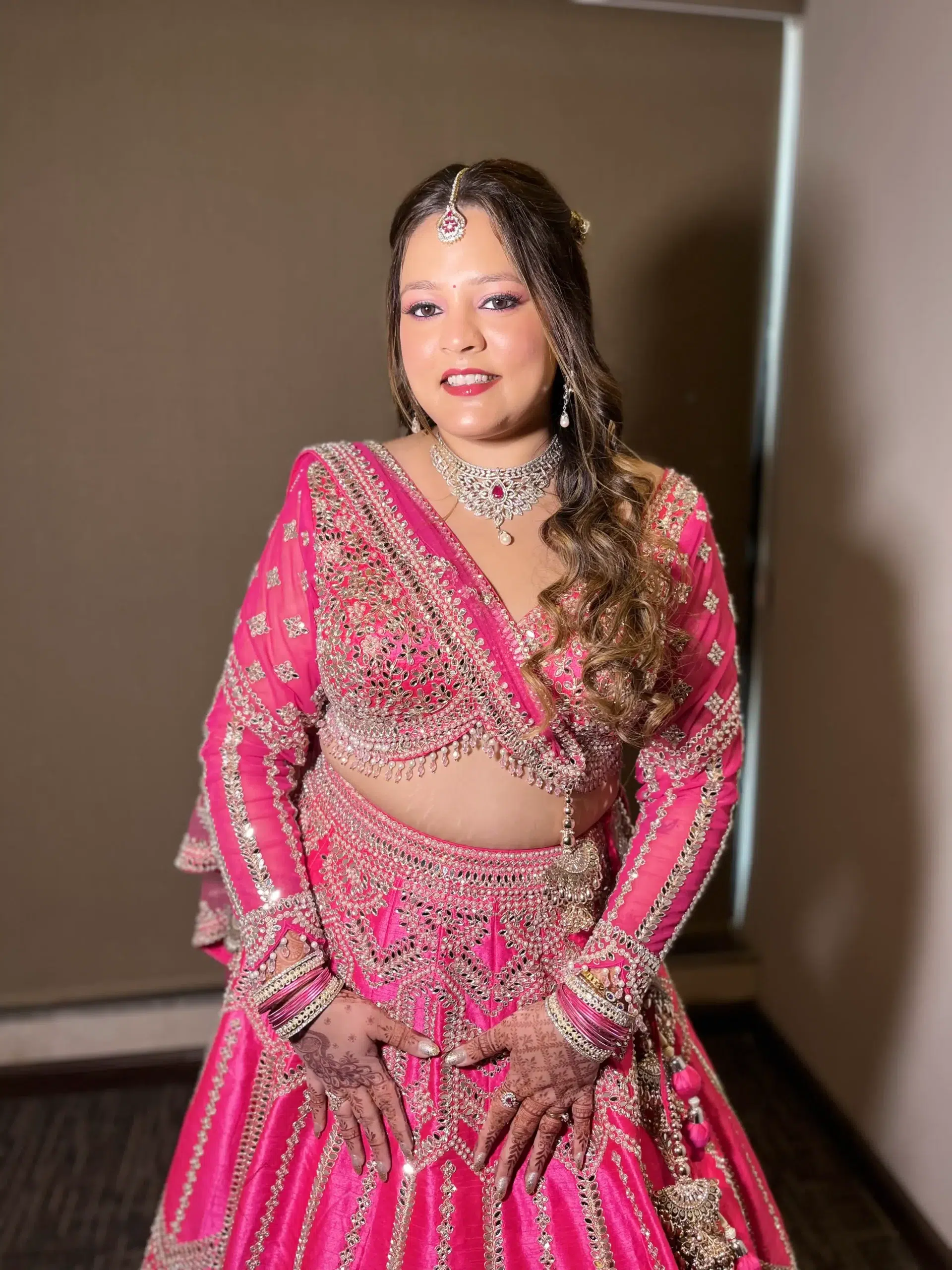 Engagement Makeup Look in Moradabad