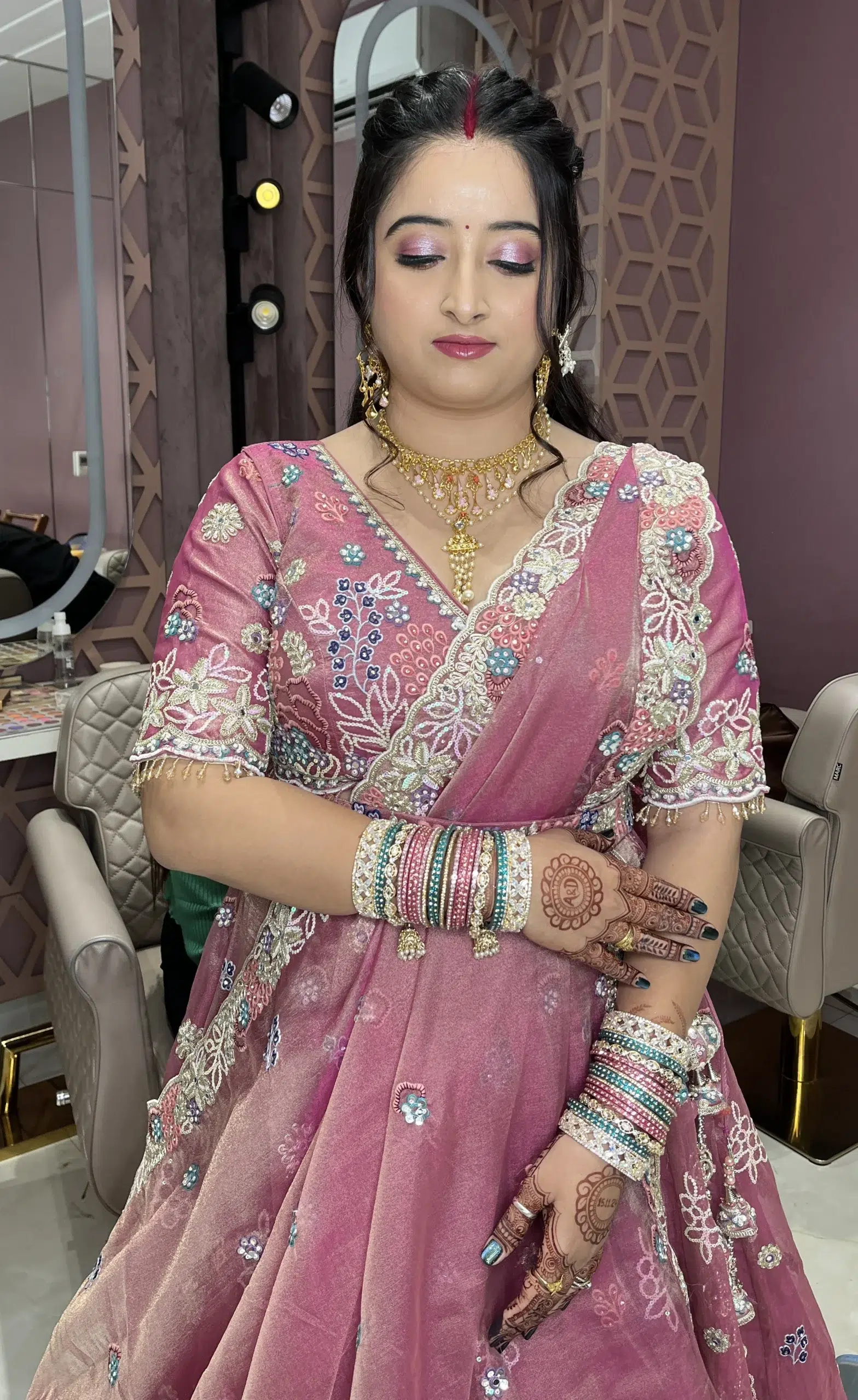Bridal Makeup in Moradabad by Riya Khanna Makeover